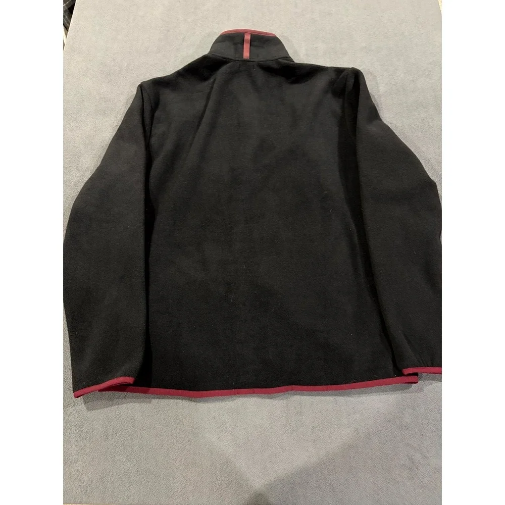 Polo Ralph Lauren Fleece Sweatshirt Mens M Black Performance 1/4 Snap Pullover